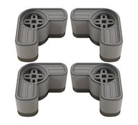 Anti Vibration Pads for Washer and Dryer, Heavy Duty Laundry Pedestal Feet, Shock Absorbing Stabilizer Base, Noise Reduction Mounts, Non-Slip Appliance Accessories for Apartment