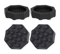 Anti Vibration Pads, Washer Dryer Feet, Shock Absorbing Mat Set, Noise Reduction Support, Non-Slip Rubber Base, 4-Pack for Laundry Room, Kitchen, Appliances More