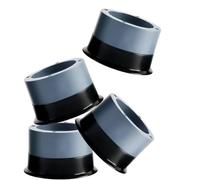 Anti Vibration Pads, Washing Machine Base Foot Pads, Non Slip Heighten Shock and Noise Cancelling Mat for Washer and Dryer Machine Support Protects Pedestals(H-2,4 PCS)