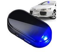 Anti Volant Solar Car Alarm Light - Lumière D'alarme De Voiture À Énergie Solaire | Solar Powered Anti Theft Car Light, Lampe De Sécurité, Alarme Simulée Antift LED Clignotant LED De Sécurité pour