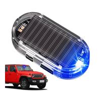 Anti volant Solar Car Alarm Light, Solar Powered Anti Theft Car Light - Lampe de sécurité intérieure à LED automatique,Alarme simulée anti-vol Automobile Automobile de sécurité intérieure pour les