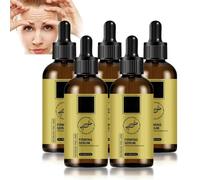Anti-Wrinkle Firming Serum,Anti-Aging Essence,Firm and Plump Face Serums,Wrinkles Lifting & Firming Essence Facial Serum,Reduce Fine Lines and Wrinkles,Deep Hydration Face serums (5*30ML, Sans parfum)
