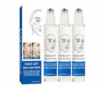 Anti-wrinkle Roller Essences Oil,Huile essentielle de Collagène,Anti Poche Sous les Yeux,Face Lift Skin Care Stick,pour atténuer les poches sous les yeux et les cernes,anti cerne homme (30ml, 3PC)