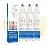 Anti-wrinkle Roller Eye Essence Oil,Face Lift Skin Care Stick,Anti Poche Sous les Yeux,Huile Raffermissante Temporaire pour atténuer les poches sous les yeux et les cernes,anti cerne homme (30ml, 3PC)