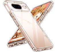 Anti-Yellowing Hd Clear Case For Google Pixel 8, Thin Transparent Protective Silicone Shockproof Case, Hard Pc Bumper Cover