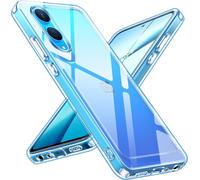 Anti-Yellowing Hd Clear Case For Oneplus Nord Ce 4 Lite 5g, [Military Protection] Slim Transparent Shockproof Silicone Protective Case, Hard Pc Bumper Cover