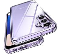Anti-Yellowing Hd Clear Case For Samsung Galaxy A14 4g / A14 5g, [Camera Protection] Slim Transparent Silicone Protective Case Shockproof Hard Pc Bumper Cover