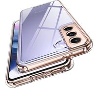 Anti-Yellowing Hd Clear Case For Samsung Galaxy S21+ 5g/S21 Plus 5g, [Camera Protection] Thin Transparent Shockproof Silicone Protective Case, Hard Pc Bumper Cover