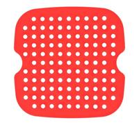 Antiadhésif Perforé Tapis en Silicone pour Friteuse à Air Chaud | Doublure Intérieure Réutilisable, Surface Lisse, Trous de Ventilation, Nettoyage Réduit, Adaptée aux Paniers et Steaks