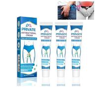 Antibacterial Cream for Private Parts, Private Soothing Cream for Mam and Women, Deodorant and Antifungal Cream, Private Soft Cream, Intimate Soothing Cream, External Cream for Soothing 20g. (3Pcs)