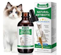 Antibiotiques naturels pour chats, antibiotiques chats, favorise la digestion, contre la cystite chat, soulagement des allergies, soulagement des démangeaisons pour chats, antibiotiques pour UTI, 60