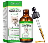 Antibiotiques naturels pour chats, antibiotiques pour chat pour soulager les allergies et les démangeaisons, soutient la peau, le pelage, la digestion, saveur naturelle de poulet rôti