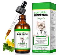 Antibiotiques pour chats, antibiotiques pour chats contre les infections, soutien du système immunitaire et soulagement des allergies, multivitamine pour chats (60 ml)