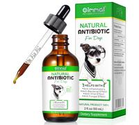 Antibiotiques pour chiens, antibiotiques naturels pour chiens, 60 ml, soulagement des démangeaisons, soulage les allergies, antibiotiques pour les infections de la peau