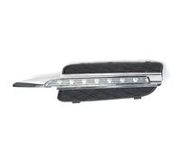 Antibrouillard Avant Pour BMW X5 E70 2007 2008 2009 2010 : Feu De Jour À 8 LED Bloc Optique Avant Cache De Phare Feux Avants Auto(Gauche)