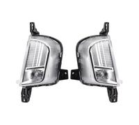 Antibrouillard Avant Pour Ford Pour Edge 2019-2020 Cache De Phare Antibrouillard Grille Enjoliveur Cadre Feux Jour À LED Capot Antibrouillard Phares Pare-choc Avant(Fog light)