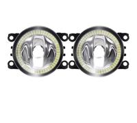 Antibrouillard Avant Pour Ford Pour Mustang 2005-2017 Phare Antibrouillard De Pare-chocs Avant De Voiture Avec Feu Diurne Halo DRL H11 12V Feu Antibrouillard Angel Eye Phares Antibrouillard(Warm White