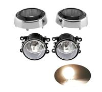 Antibrouillard Avant Pour Mitsubishi Pour Outlander 2008 2009 2010 2011 2012 Avant Pare-chocs Phare Trou Couvre Calandre Cadre Phares Antibrouillard LED(Halogen and Covers)