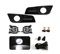 Antibrouillard Avant Pour Toyota Pour Corolla 2004 2005 2006 Version Européenne 12 V Feu Brouillard DRL Feux Jour Couvercle Calandre Lunette Phare Feux Brouillard(LED White)