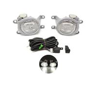 Antibrouillard Avant Pour Toyota Pour RAV4 Pour RAV 4 2023 2024 Phare Couvercle Lampe Antibrouillard Calandre Lunette Interrupteur Cadre Feux Antibrouillard Avant LED(White fog and wire)