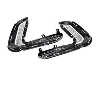 Antibrouillard Avant Voiture Pour Hyundai Pour Elantra 2016 2017 2018 Feux Antibrouillard LED DRL Phares Antibrouillard Pare-chocs Avant Phares De Jour Clignotants Étanches Phares Antibrouillard Avant