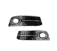 Antibrouillard Cadre Gril Grilles de phares antibrouillard pour pare-chocs Av&ant de voiture, pièces détachées pour A4 pour B8 2009-2011 Caches Antibrouillard