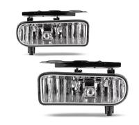 Antibrouillard Compatible Avec Cadillac Pour Escalade 2002 2003 2004 2005 2006 Feux Antibrouillard Avant Lampes De Pare-chocs Lentille Transparente Paire OEM: 15252038 15252039