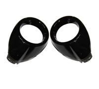 antibrouillard Compatible Avec Pour Focus 2012 2013 2014 Enjoliveur Inférieur De Pare-chocs Avant Chromé Pour Feu Antibrouillard Accessoires Pièces Rechange(Black B)