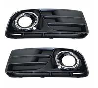Antibrouillard Couverture pour Audi Q5 8R 2013 2014 2015 2016,Brouillard lumière Couverture Chrome Avant Phares Antibrouillard Cadre Gril Accessoires