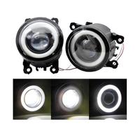 Antibrouillard D'inondation Ensemble Phares Antibrouillard Pour Pare-choc Avant Voiture 2 Pièces Anneau Halo Œil D'ange Feu Jour DRL H11 Pour Ford Pour Ranger 2005 - 2015(White light)