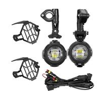 Antibrouillard Ensemble Feux Auxiliaires Moto Antibrouillard LED Pour BMW R1250GS Pour ADV F800GS R 1250 GS LC Pour MT07 Pour MT09(A set)