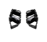 Antibrouillard Grille Caches D'aération Latéraux Pare-chocs Avant Cache Antibrouillard Décoratif Aération Inférieure Pare-chocs Avant Pour G80 M3 G82 G83 M4 2021-2024(Glossy Black)