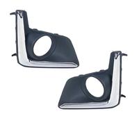 Antibrouillard Grille Couvercle Phare Antibrouillard Avant Pour Pare-chocs Avant Couvercle Phare Antibrouillard Garniture De Capot Pour Subaru XV Pour Crosstrek 2016 2017(Left and right)