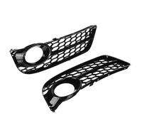 Antibrouillard Grille Couvercle Phare Antibrouillard Pare-chocs Avant Couverture Grille Phare Antibrouillard Pour A5 Coupé Pour Sportback 2008-2011 Cabriolet 2010-2011(With Black)
