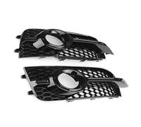 Antibrouillard Grille Grille Course Phares Antibrouillard Pour A1 8X Pour S-line S1 2010 2011 2012 2013 2014 Hexagonale En Nid D'abeille Cadre Couverture Calandre Pare-chocs Avant