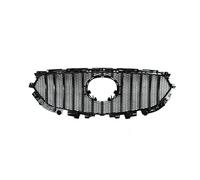Antibrouillard Grille Grille Pare-chocs Avant ABS Pour Mazda CX-5 CX-8 Accessoires Couverture Décoratifs Kit Carrosserie Grilles Course, Style GT 2017 - 21 Calandre nid d'abeille(Noir brillant)