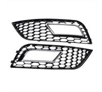 antibrouillard Grilles Compatible Avec A4 Pour B8.5 2013 2014 2015 2016 Couvercle De Phare Antibrouillard Avant Chromé Grille De Phare Antibrouillard En Nid D'abeille 8K0807681L