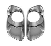 Antibrouillard Grilles Compatible Avec Jeep Pour Cherokee 2014 2015 2016 2017 2018 Couvercle Phare Antibrouillard Avant Cadre Décoration Lunette Phare Antibrouillard