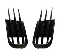 antibrouillard Grilles Compatible Avec Vw Pour Golf MK6 Pour Gti R R20 Capot De Phare Antibrouillard Avant De Voiture, Garniture De Calandre De Phare Antibrouillard, Lunette De Garniture