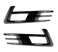 antibrouillard Grilles Compatible Avec Vw Pour Golf MK7 2013 2014 2015 2016 Pare-chocs Avant Antibrouillard Lampe Calandre Garniture En Fiber De Carbone Look Décoration