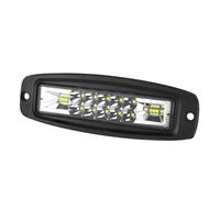 Antibrouillard Phare Travail LED Encastré 7 Pouces Ambre Feux Recul Conduite pour VTT SUV Camion Bateau Tout Terrain Feu Antibrouillard 12 V 24 V(1piece White)