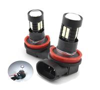 Antibrouillard pour Mitsubishi pour ASX pour Outlander L200 pour Pajero pour Grandis pour Galant 2003-2015 LED Pare-Chocs Avant Feux Antibrouillard Phare Phare Antibrouillard(2 pcs LED Bulbs)