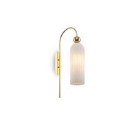Maytoni Applique murale Antic moderne or – abat-jour en verre blanc