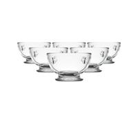 Bol à talon Abeille 14 cm (lot de 6) - La Rochere - Transparent / Cristal - Verre Transparent G