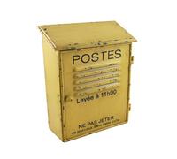 Antic Line créations Boite à clefs Postes Jaune Antique, Map(language_tag -> Fr_fr)