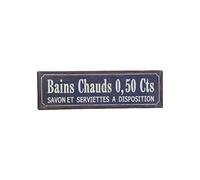 Plaque bains chauds 0,50 Cts