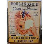 Antic Line Plaque Boulangerie 50 x 38 cm