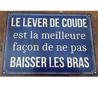 Antic Line Plaque Le Lever de coude 21 x 15