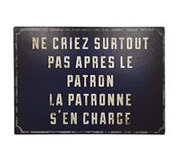 Antic Line Plaque NE CRIEZ Surtout Pas ...