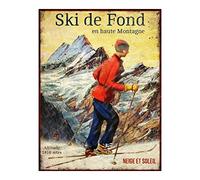 Antic Line Plaque Ski de fond 25x33